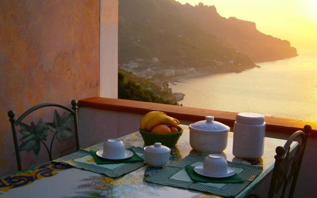 Villa En Rose Ravello Habitación foto